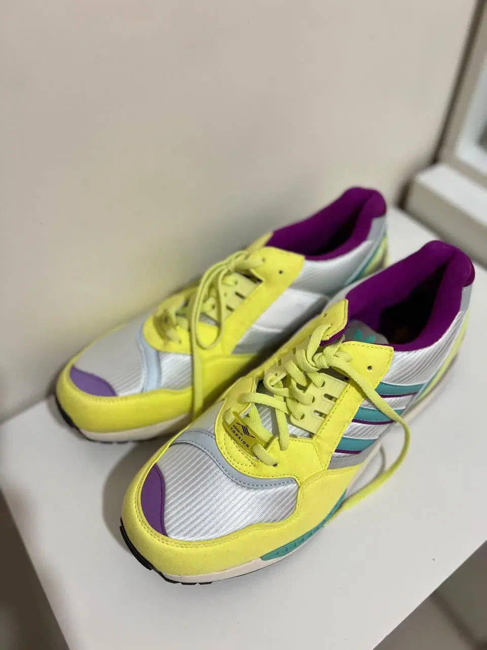 کتونی آدیداس zx9000 لیمویی اورجینال|کیف، کفش، کمربند|تهران, لویزان|دیوار