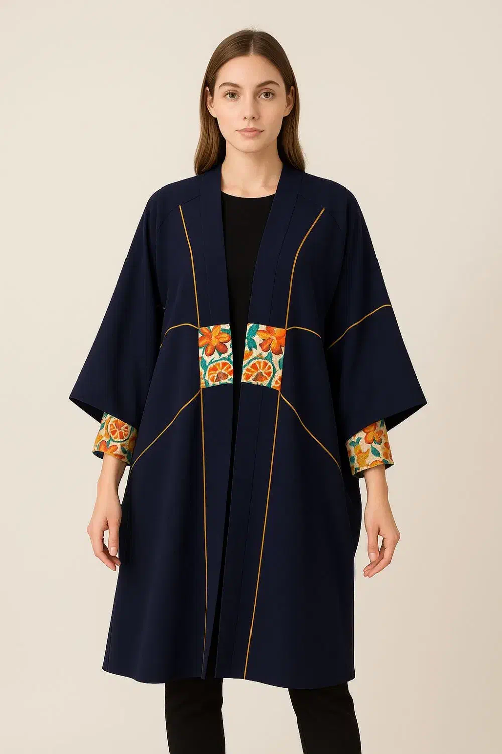 مانتو پانچ گلدوزی|لباس|وحیدیه, |دیوار