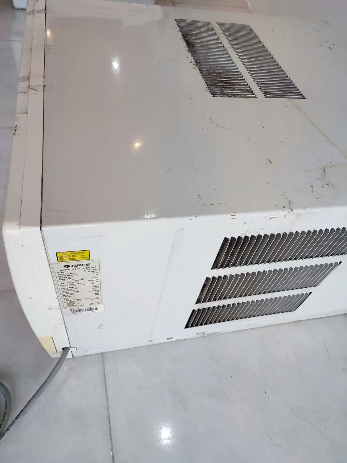 کولر گازی پنجره ای مدل gree|کولر گازی و فنکوئل|گرگان, |دیوار