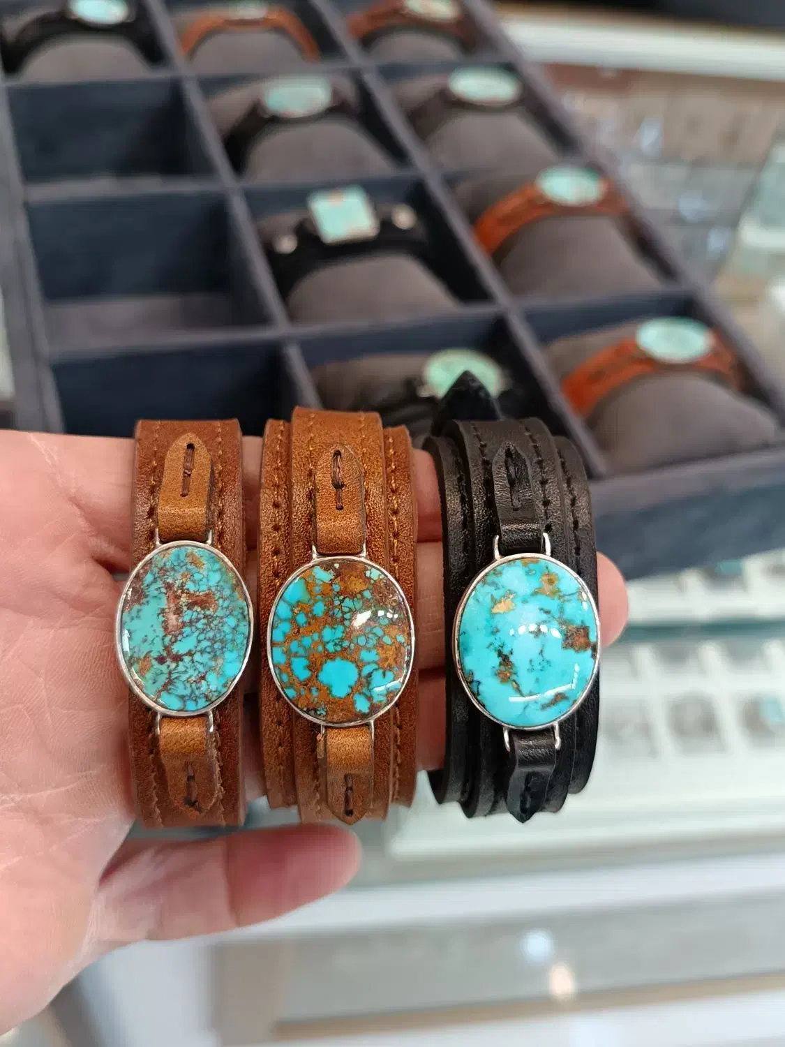 دستبند فیروزه نیشابور|جواهرات|بندر ماهشهر, |دیوار