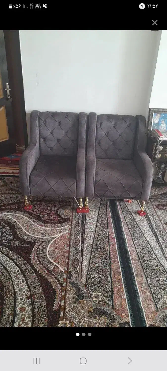 مبل ۷نفره|مبلمان خانگی و میز عسلی|بروجن, |دیوار