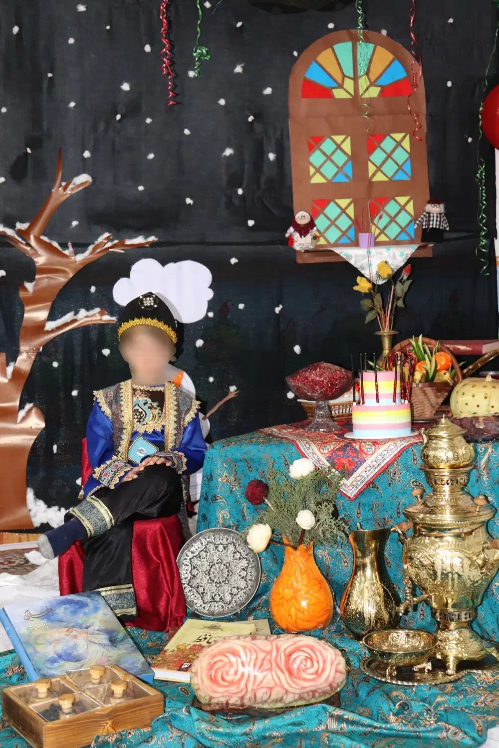 عکاسی و لباس محلی|لباس|نیشابور, خیام|دیوار