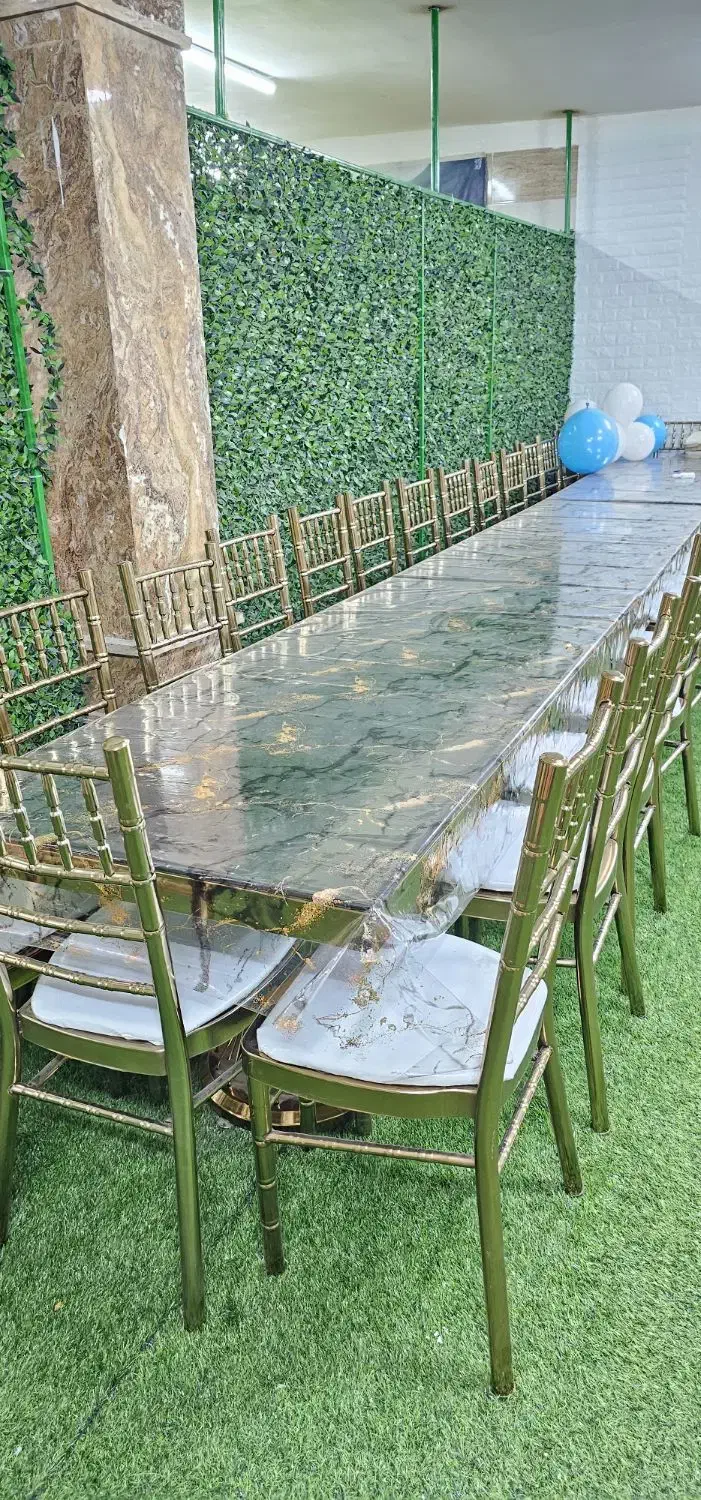 صندلی طلایی|میز و صندلی غذاخوری|زاهدان, |دیوار