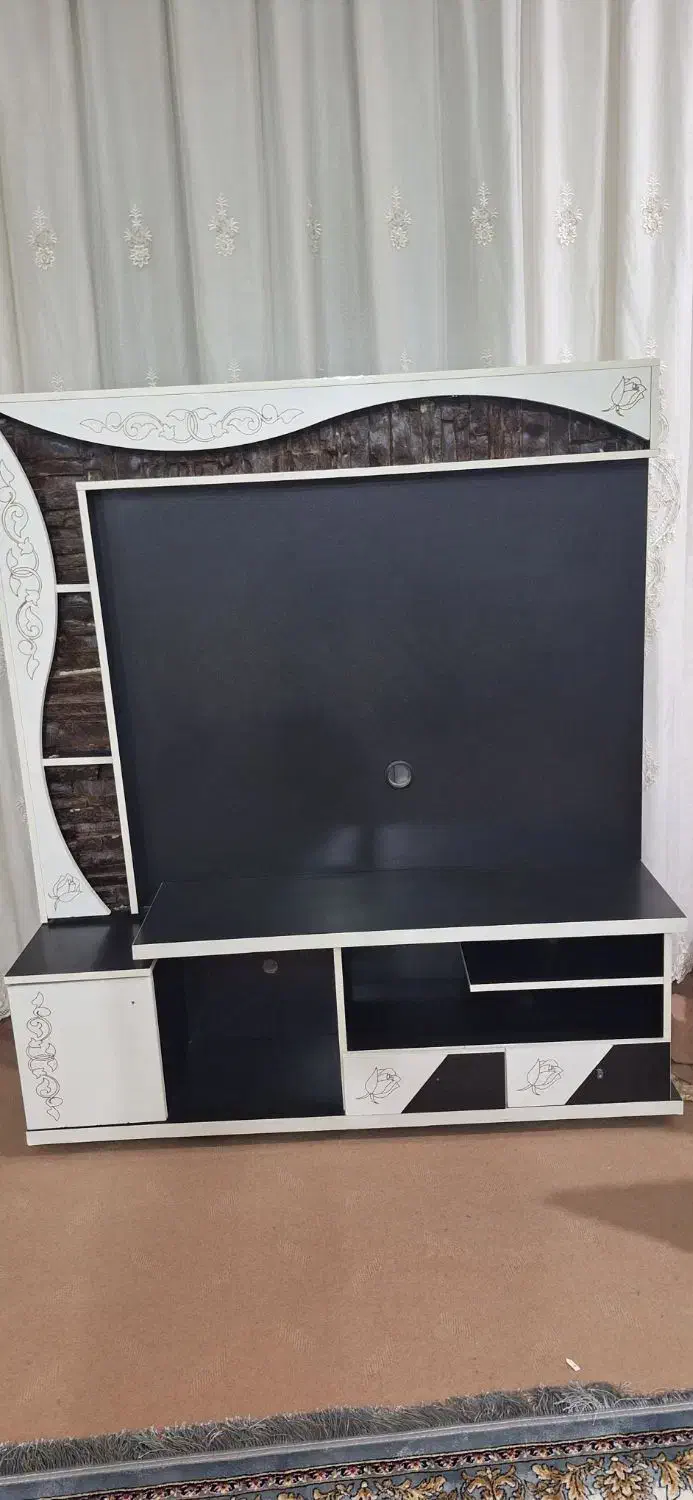 میز تلوزیون چوبی|میز تلویزیون|قم, ولیعصر|دیوار