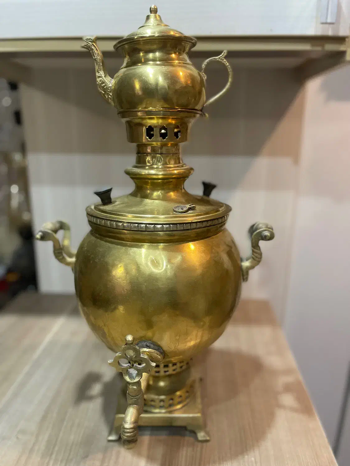 سماور زغالی قدیمی|کلکسیون اشیاء عتیقه|تهران, سازمان برنامه جنوبی|دیوار