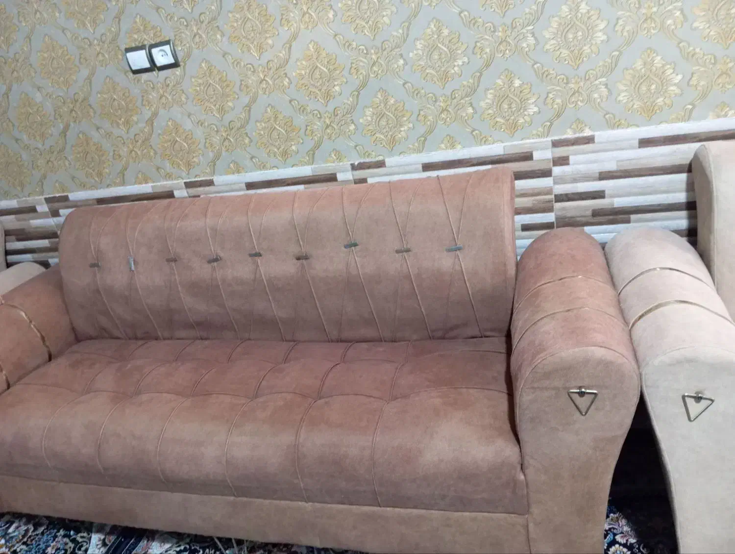 مبل چستر دو رنگ|مبلمان خانگی و میز عسلی|تربت جام, یحیی آباد|دیوار