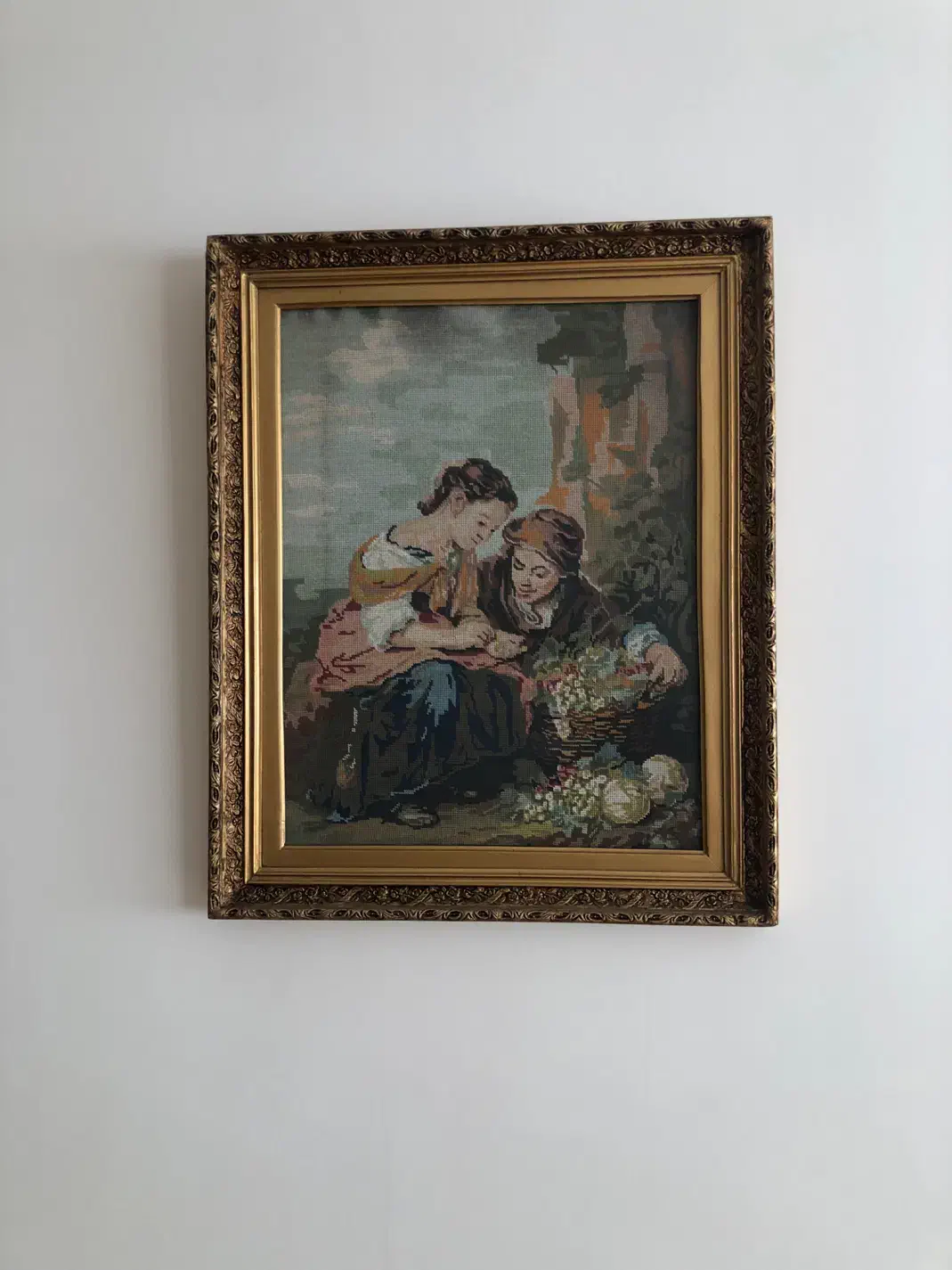 تابلو کوبلن با قاب چوبی|صنایع دستی و سایر لوازم تزئینی|تهران, پاسداران|دیوار