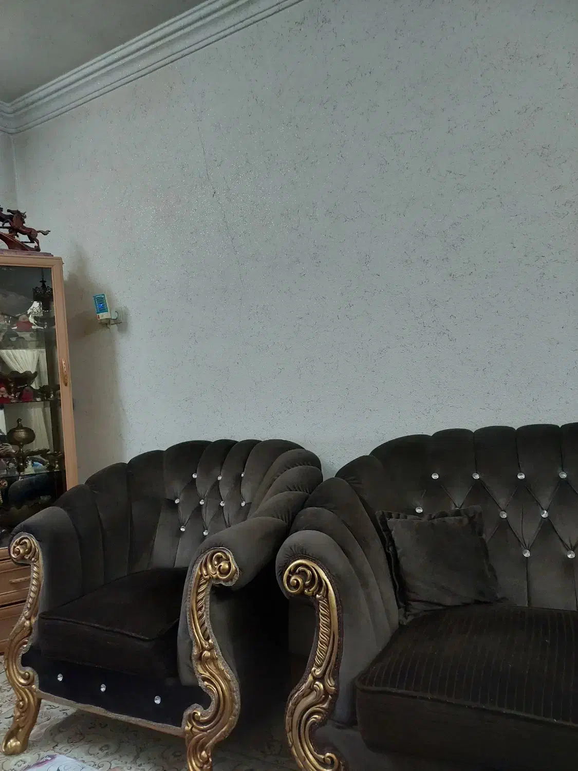 مبا راحتی ۷ نفره سالم و محکم|مبلمان خانگی و میز عسلی|خمینی‌شهر, |دیوار