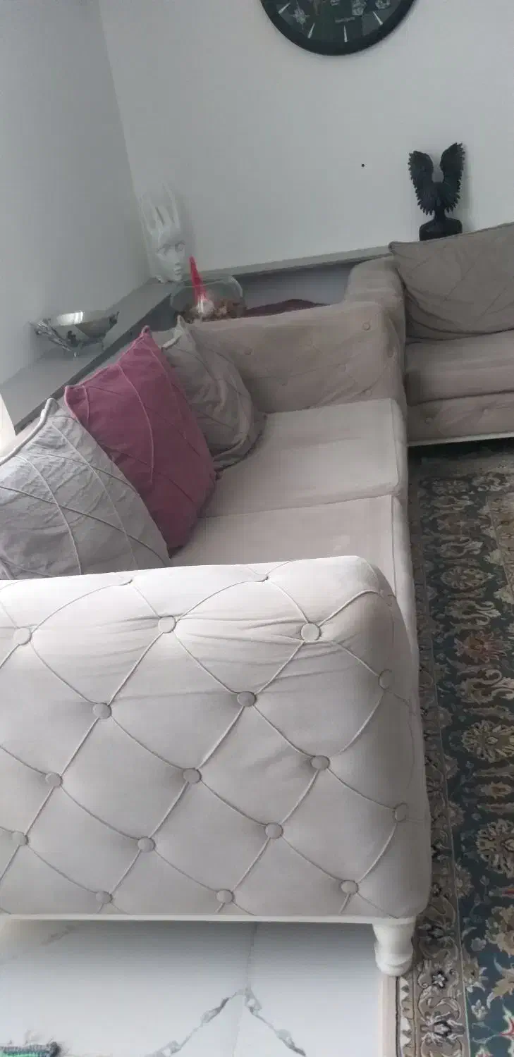 سرویس مبلمان ۷ نفره و میز غذا خوری ۶ نفره|مبلمان خانگی و میز عسلی|آبادان, |دیوار