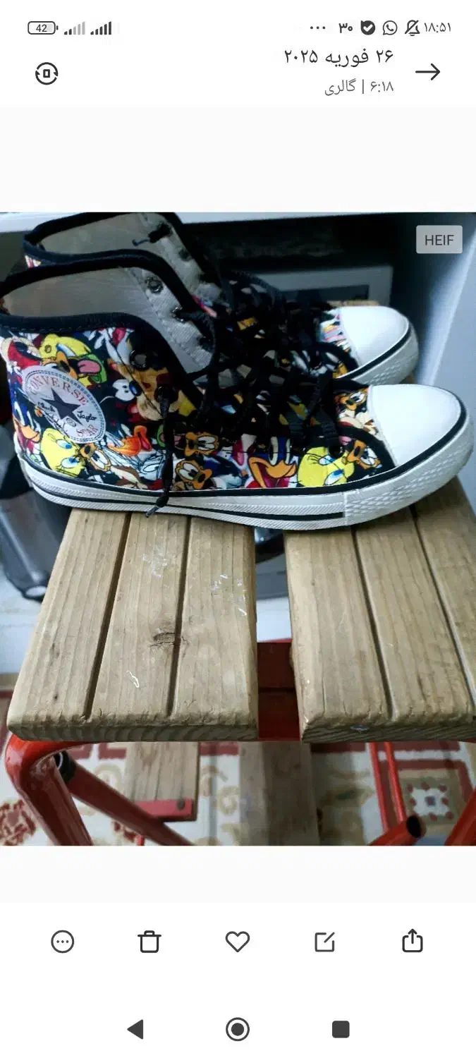 کتونی ورزشی سایز 39 و 41|کیف، کفش، کمربند|گرگان, |دیوار