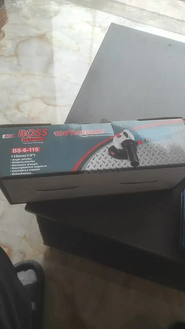 دریل و مینی سنگ فلز و جعبه بکس ۴۳ پارچه|ابزارآلات|جوادآباد, |دیوار