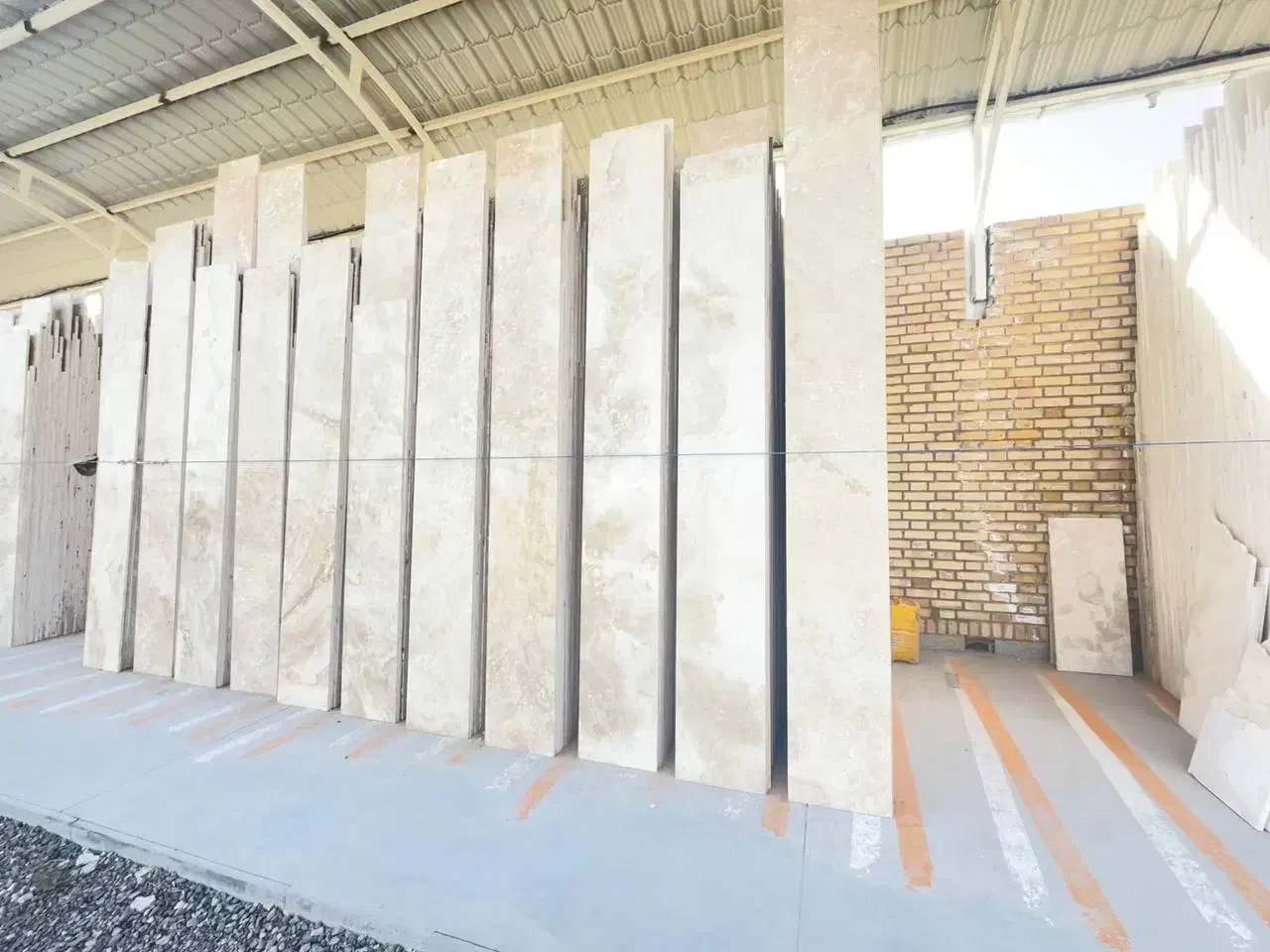 سنگ تراورتن نما پله|مصالح و تجهیزات ساختمان|مشهد, طرق|دیوار