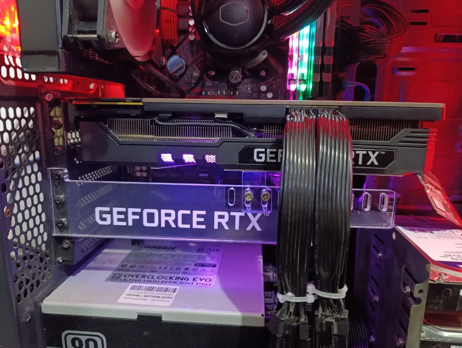 کارت گرافیک palit 3080  گیمینک پرو|قطعات و لوازم جانبی رایانه|رشت, بلوار گیلان|دیوار