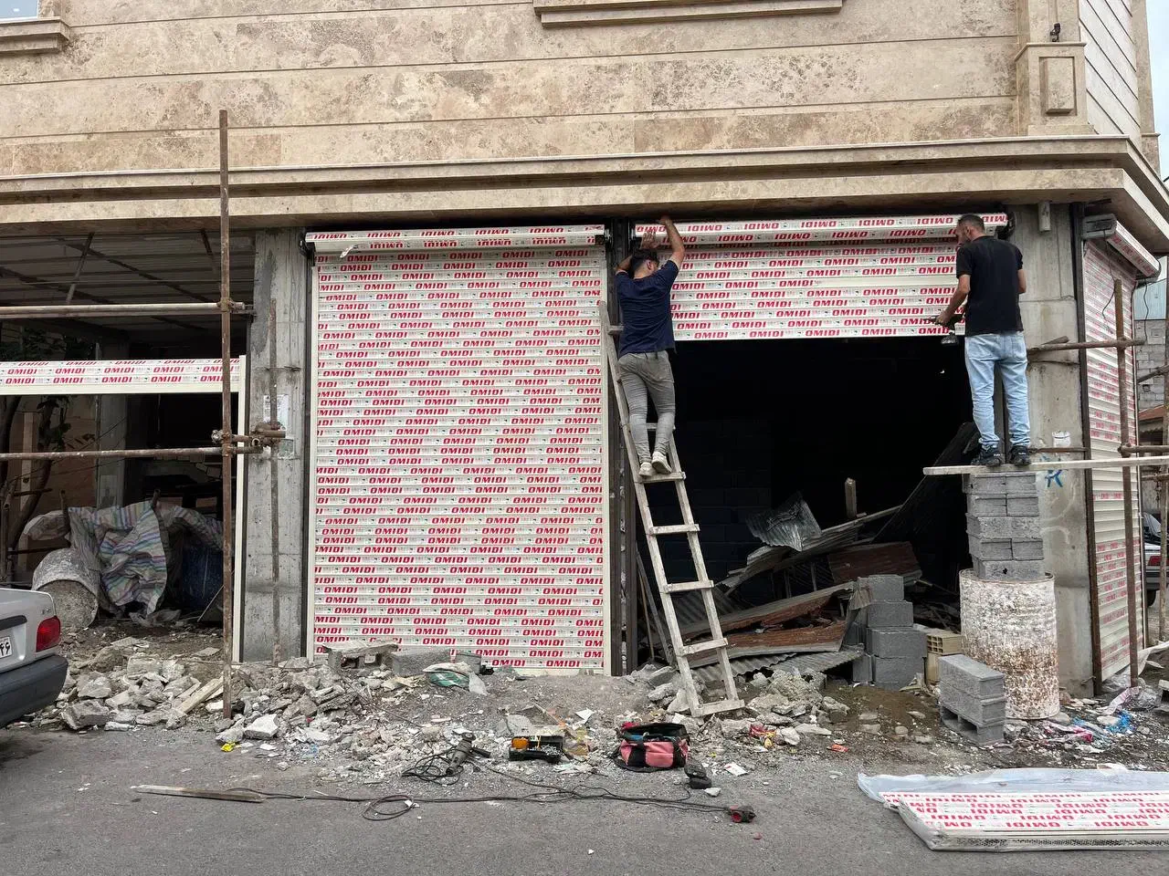 نصب و تعمیر کرکره برقی|فروشگاه و مغازه|رشت, یخسازی|دیوار