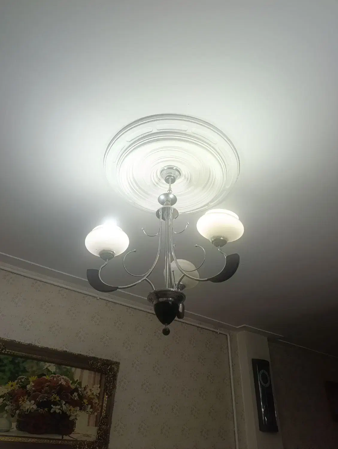 لوستر شیک و سالم|لوستر و چراغ آویز|کرمانشاه, |دیوار