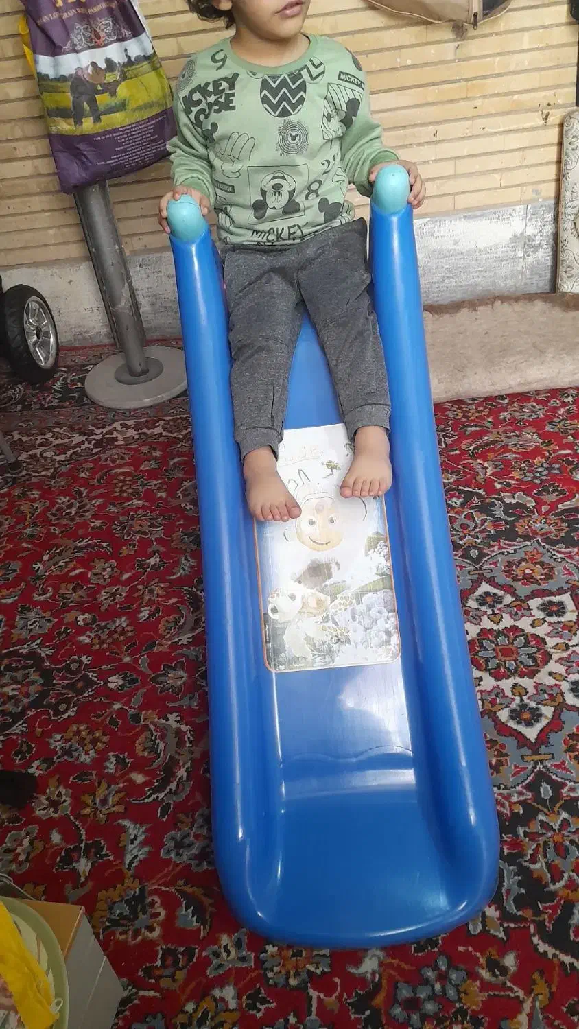 سرسره|اسباب‌بازی بچه|لردگان, |دیوار
