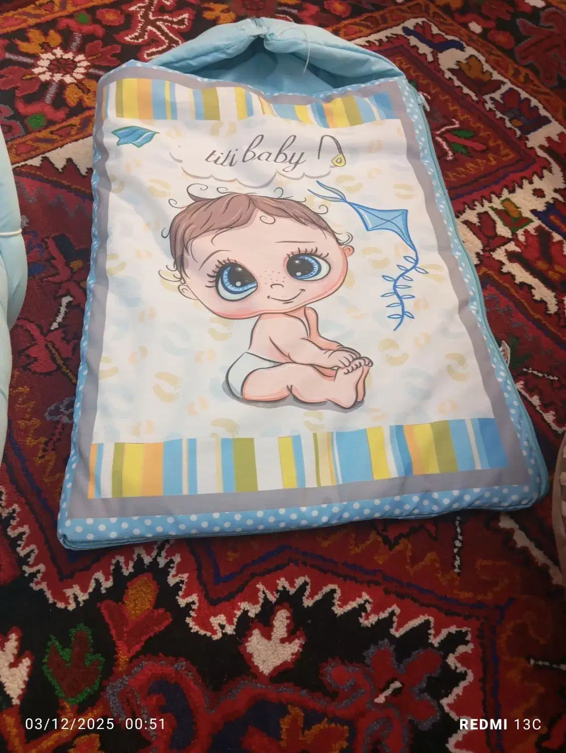 کریر،کیف بچه ست با کریر،قنداق فرنگی،قداق بزرگ|اسباب و اثاث بچه|تهران, زرکش|دیوار