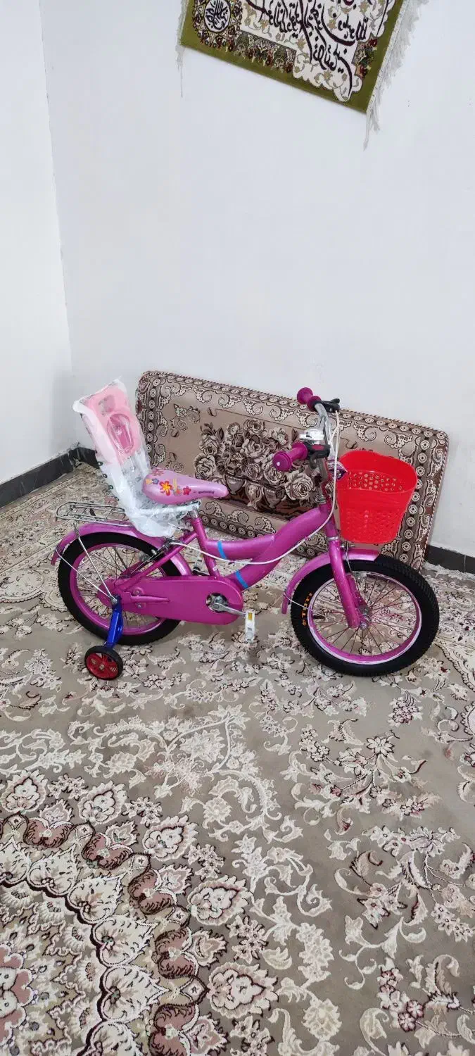 دوچرخه دخترانه سایز 16|دوچرخه، اسکیت، اسکوتر|کوهدشت, |دیوار