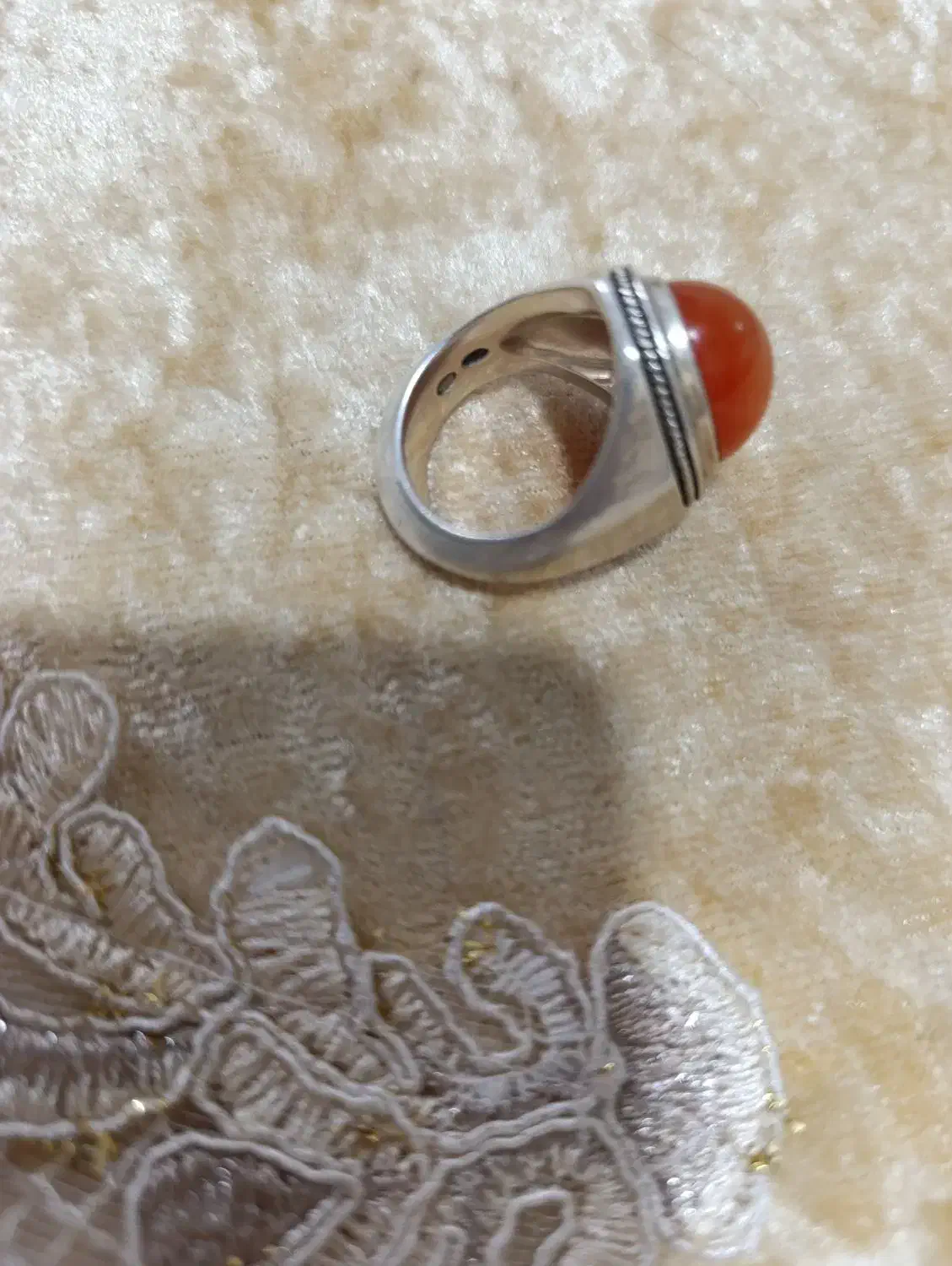 انگشتر دست ساز استاد بهنام|جواهرات|زنجان, |دیوار