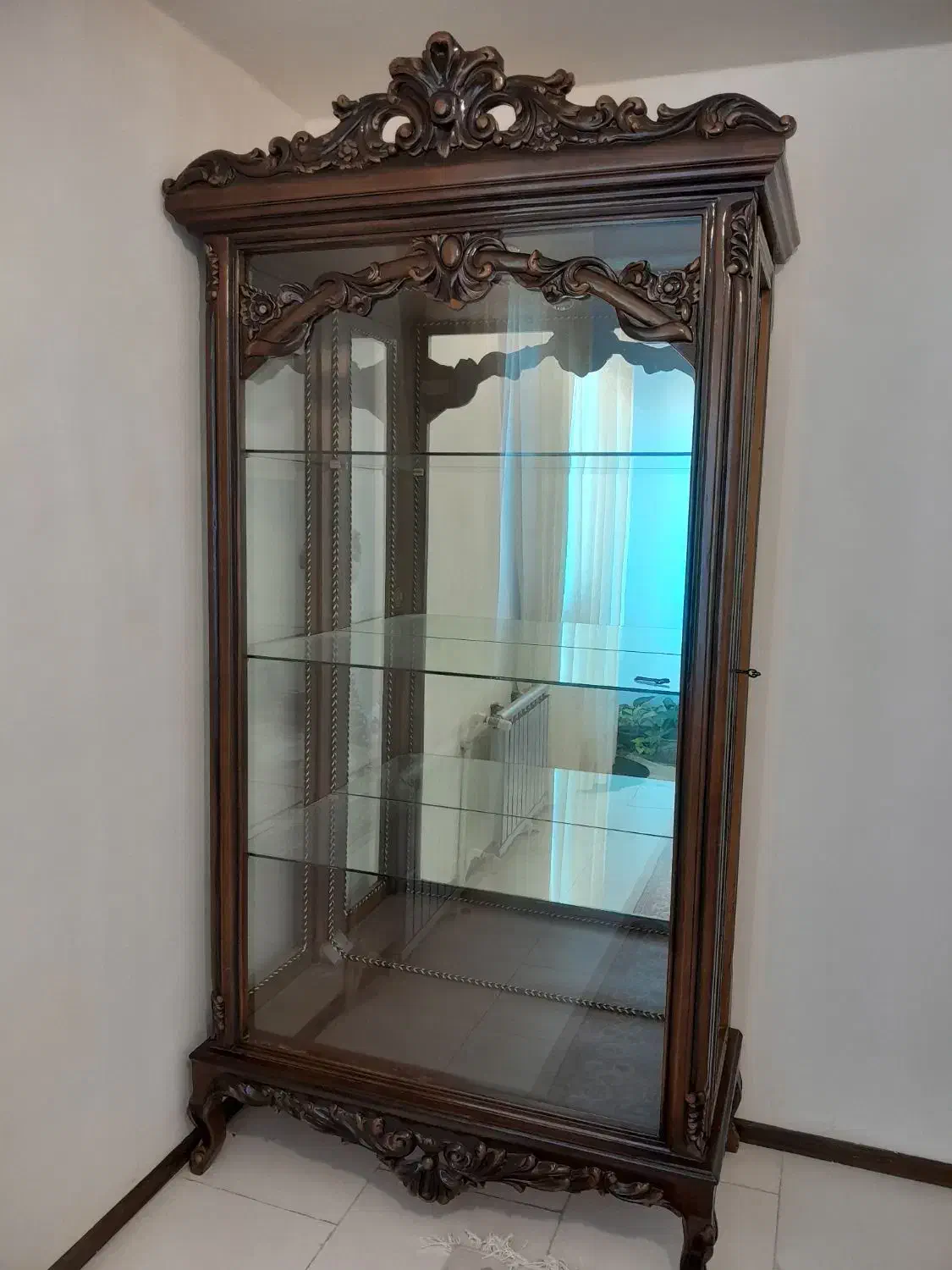 بوفه چوبی|بوفه، ویترین، کنسول|پردیس, فاز ۱۱|دیوار