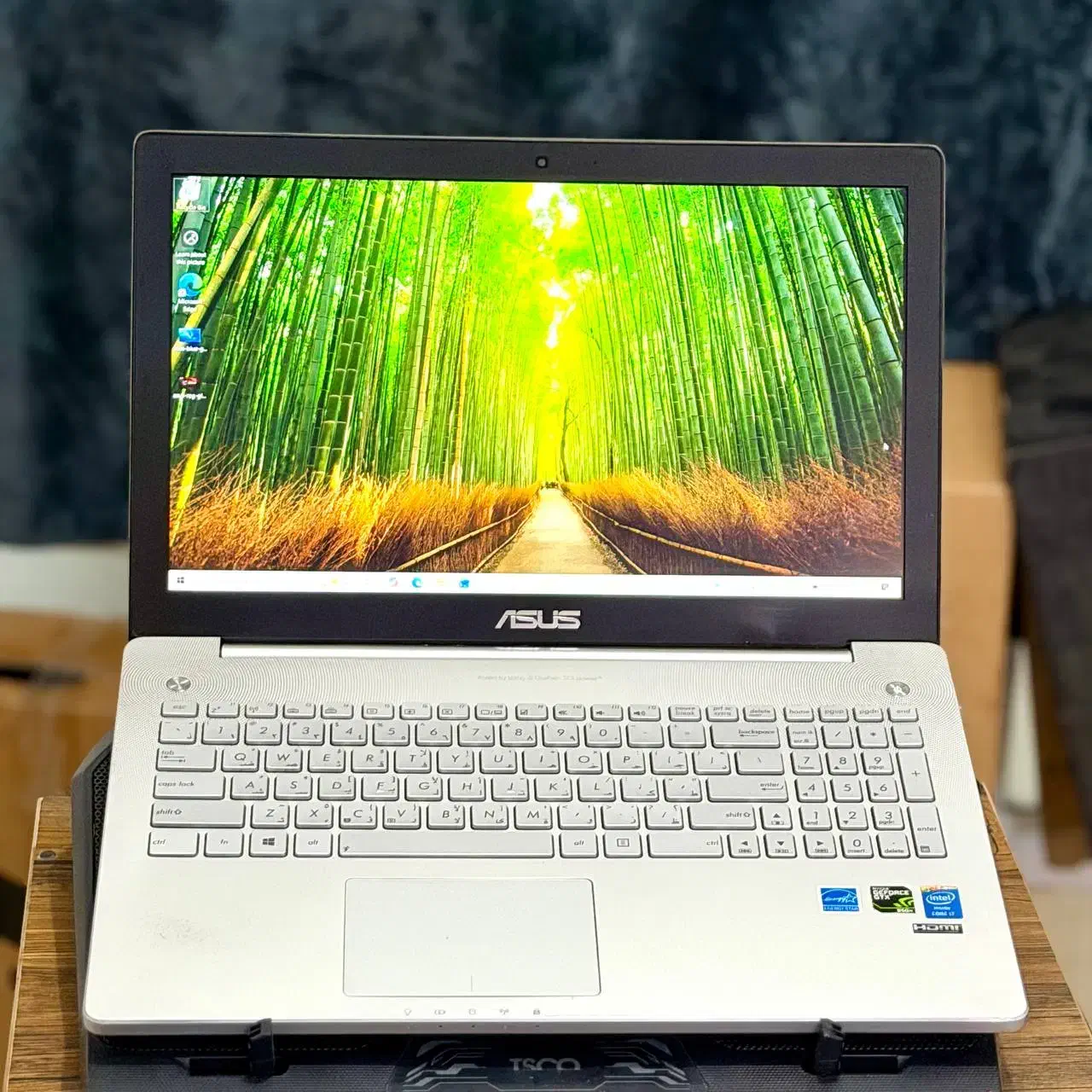 لپتاپ ایسوس مهندسی ASUS N550JK لمسی|رایانه همراه|شیراز, ملاصدرا|دیوار