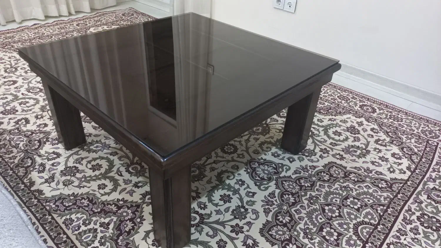 میز چوبی جلو مبلی|مبلمان خانگی و میز عسلی|مشهد, راهنمایی|دیوار