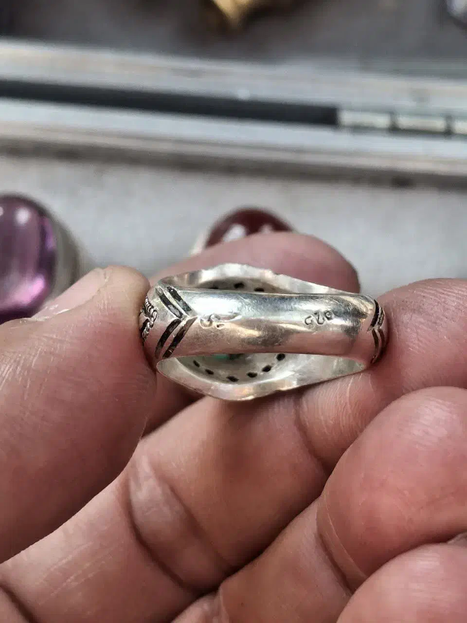 فیروزه نیشابور سنگ محک رکاب حسینی|جواهرات|پاکدشت, پاکدشت (مامازند)|دیوار