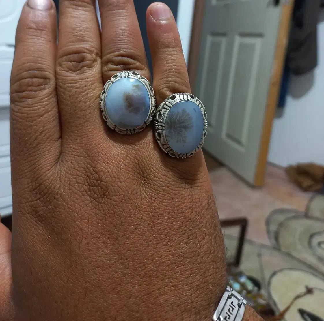 انگشترنقره عقیق و شجر|جواهرات|سنندج, |دیوار