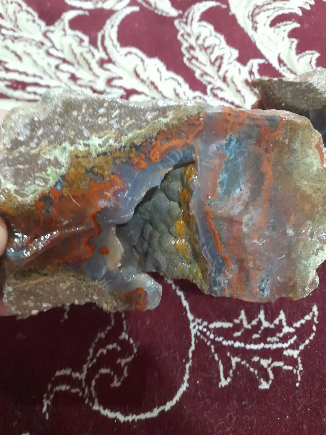 عقیق کلکسیونی.|کلکسیون اشیاء عتیقه|رویان, |دیوار