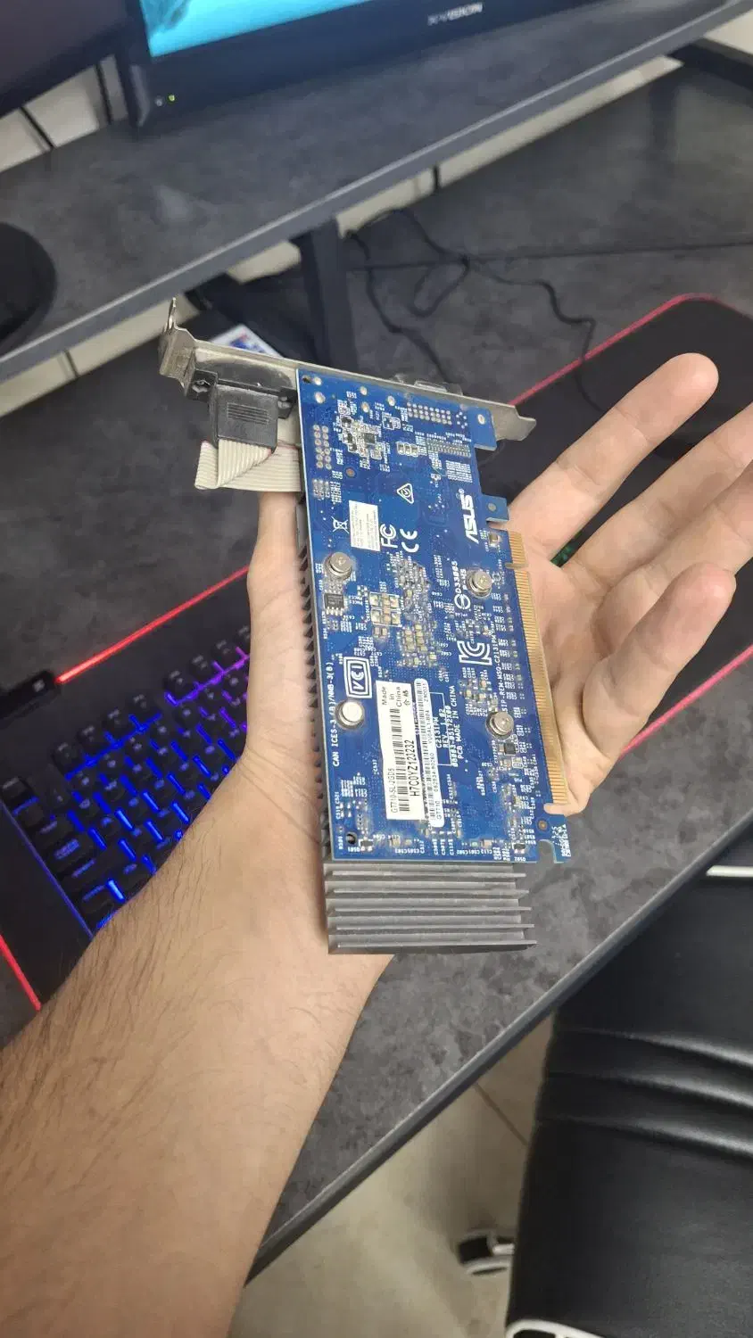 کارت گرافیک asus gt 710|قطعات و لوازم جانبی رایانه|تهران, مهران|دیوار