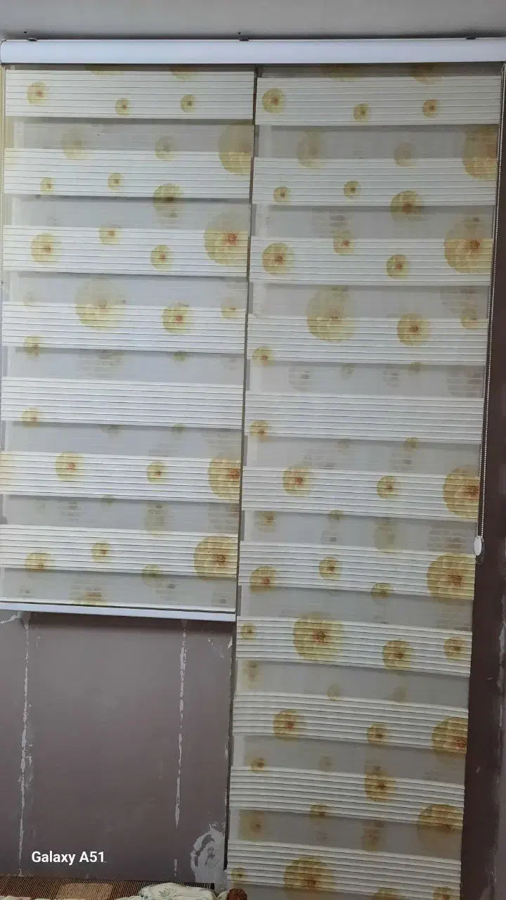 پرده زبرا|پرده، رانر، رومیزی|مشهد, میعاد (شهرک غرب)|دیوار