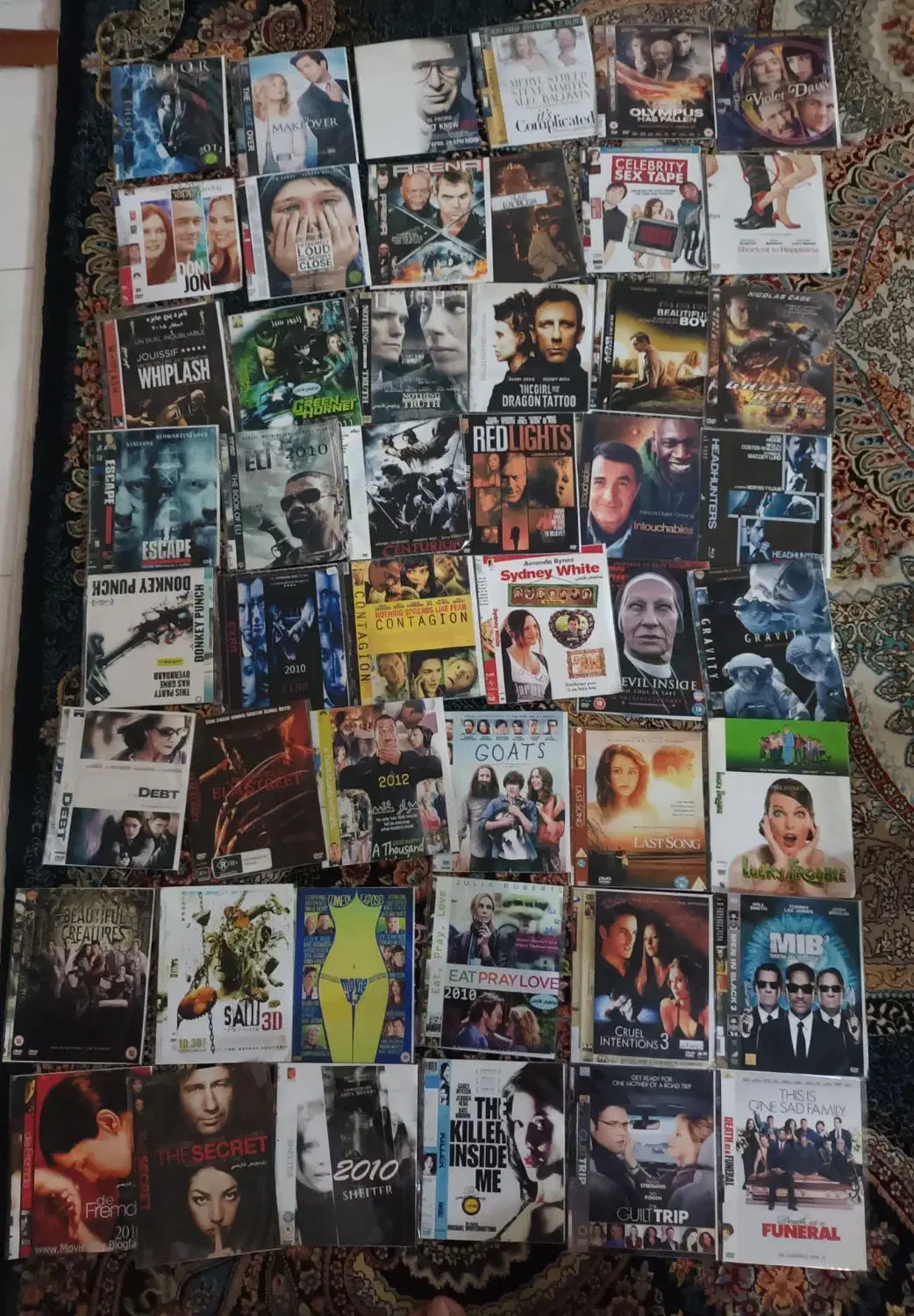 حدود ۱۸۵ حلقه فیلم سینمایی DVD خارجی|فیلم و موسیقی|آستارا, |دیوار