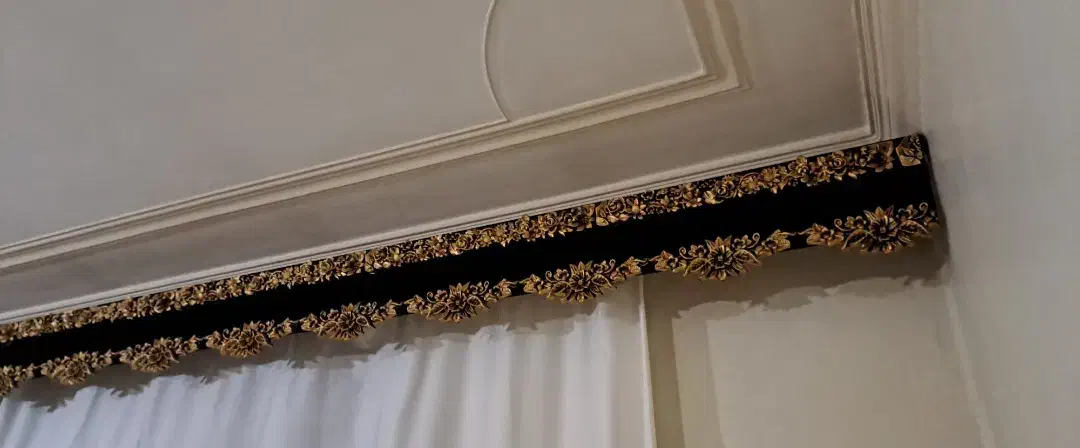 کتیبه پرده در اندازه ۵متر ونیم|پرده، رانر، رومیزی|اردبیل, |دیوار