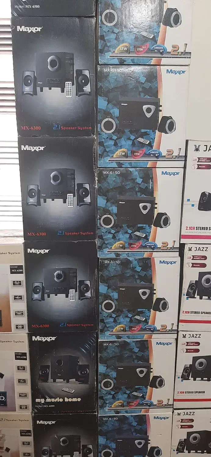 اسپیکرهای سه تیکه رومیزی|قطعات و لوازم جانبی رایانه|تکاب, |دیوار