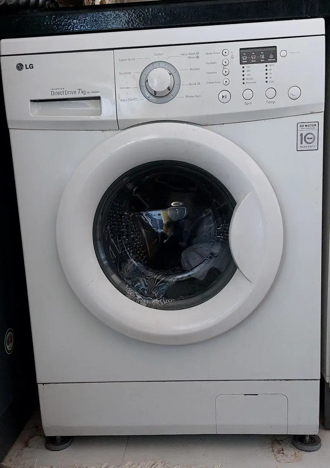 ماشین لباسشویی ال جی اصل|ماشین لباسشویی و خشک‌کن لباس|مشهد, چهارچشمه|دیوار