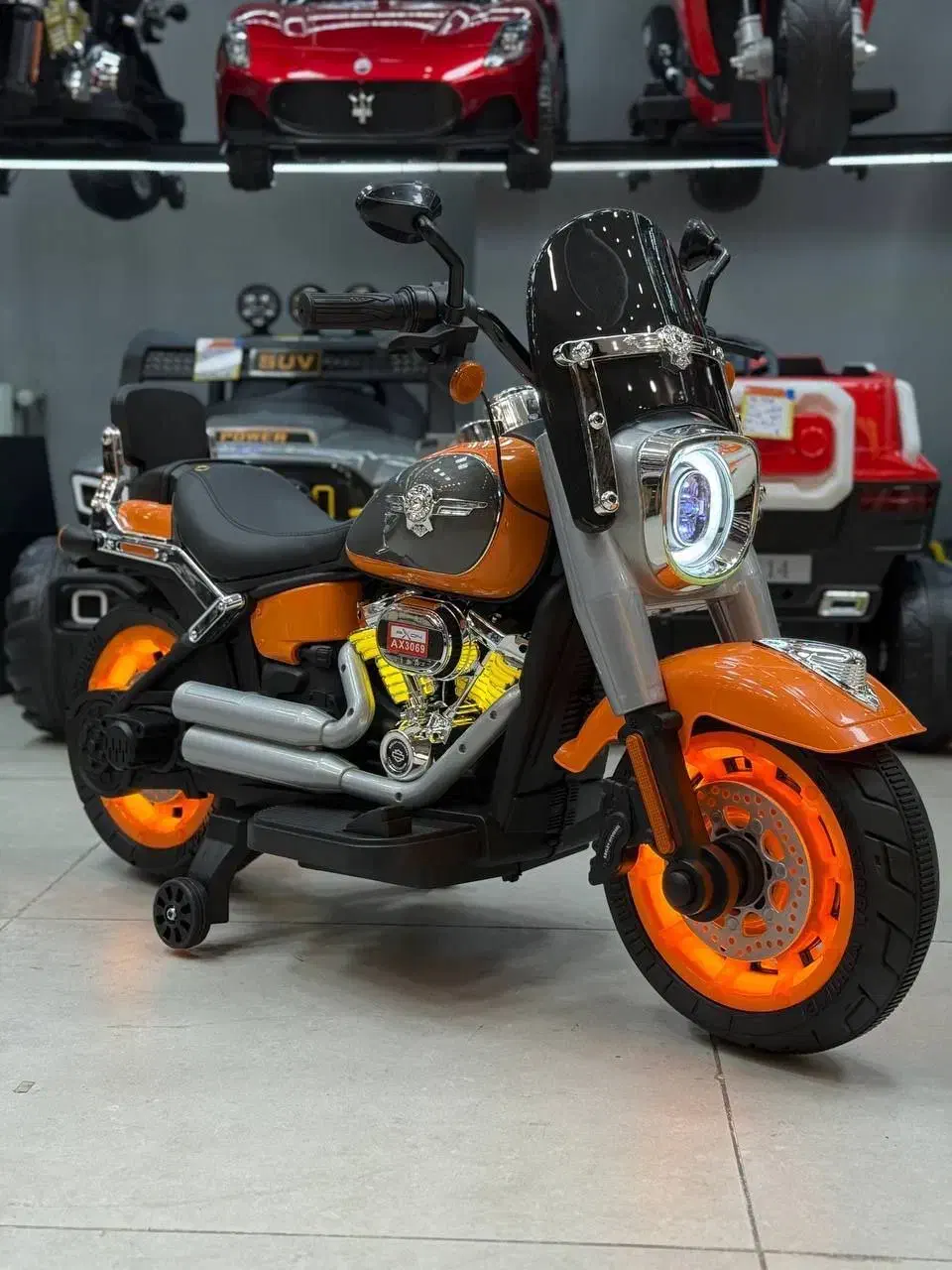 موتور شارژی هارلی کد 3069 آکسون اقساطی|اسباببازی|رشت, دیلمان|دیوار