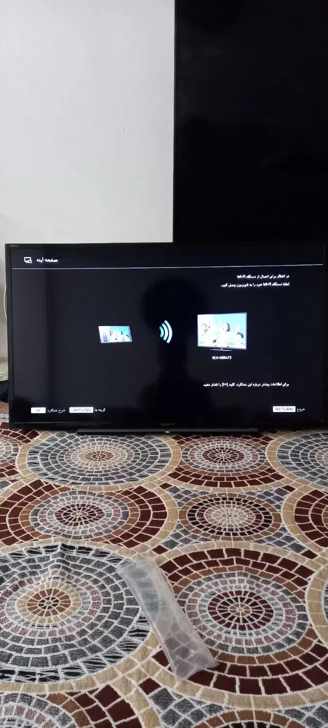 تلوزیون ال ای دی ۴۰ اینچ سونی اصل|تلویزیون و پروژکتور|اهواز, شهرک دانشگاه|دیوار