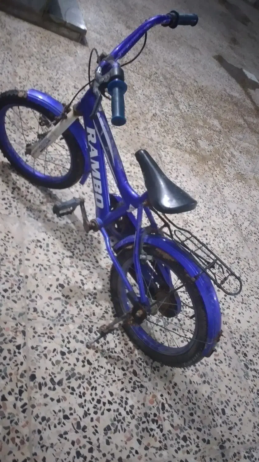 دوچرخه 16 رنگ آبی|دوچرخه، اسکیت، اسکوتر|باوی, |دیوار