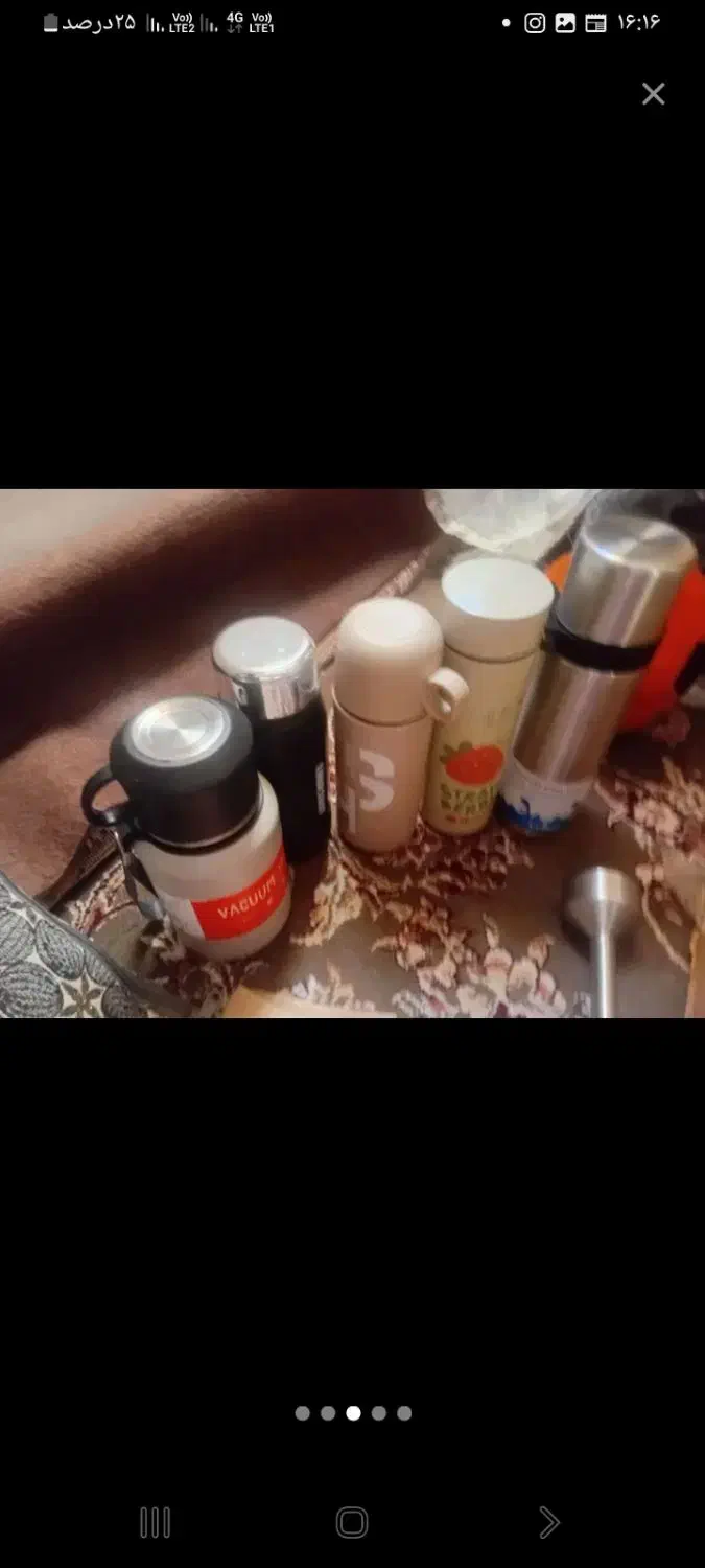 فلاکس خمره ای ۵۰۰ بقیه ۴۰۰|ظروف نگهدارنده، پلاستیکی، یک‌بارمصرف|همدان, |دیوار