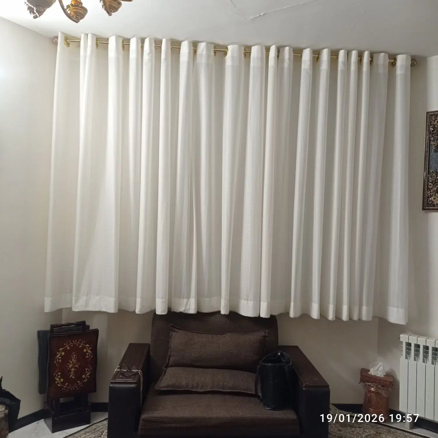 پرده|پرده، رانر، رومیزی|کرج, گوهردشت|دیوار