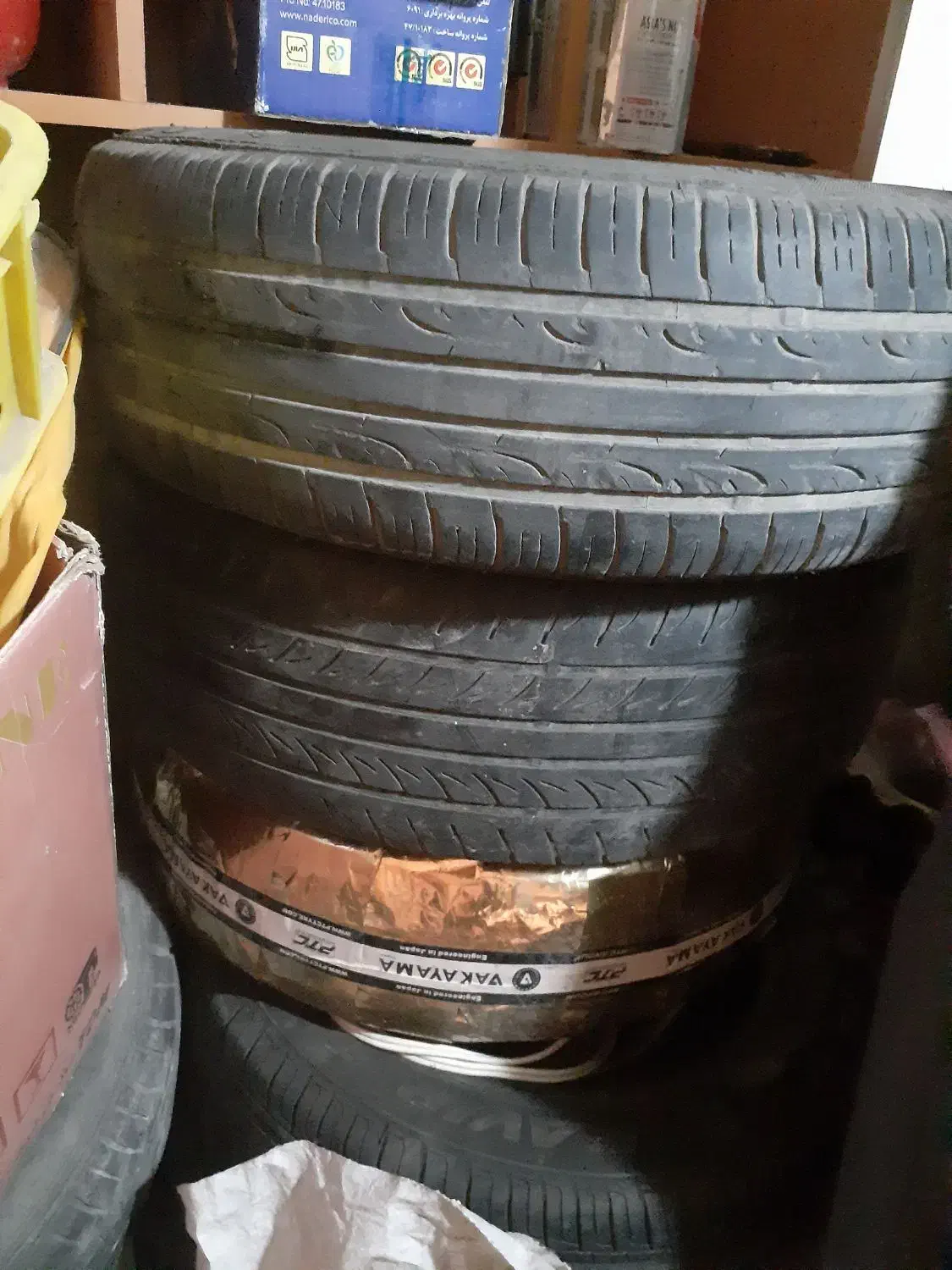 ۵ حلقه لاستیک سمند|قطعات یدکی و لوازم جانبی|اصفهان, شهرک کوثر|دیوار