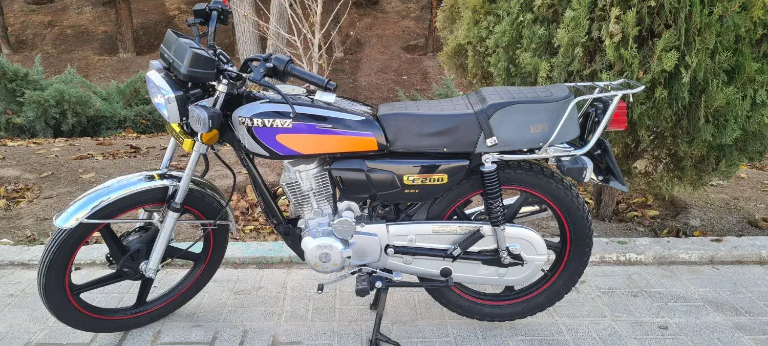 پرواز 200 استارتی فول|موتورسیکلت|اصفهان, عسگریه|دیوار