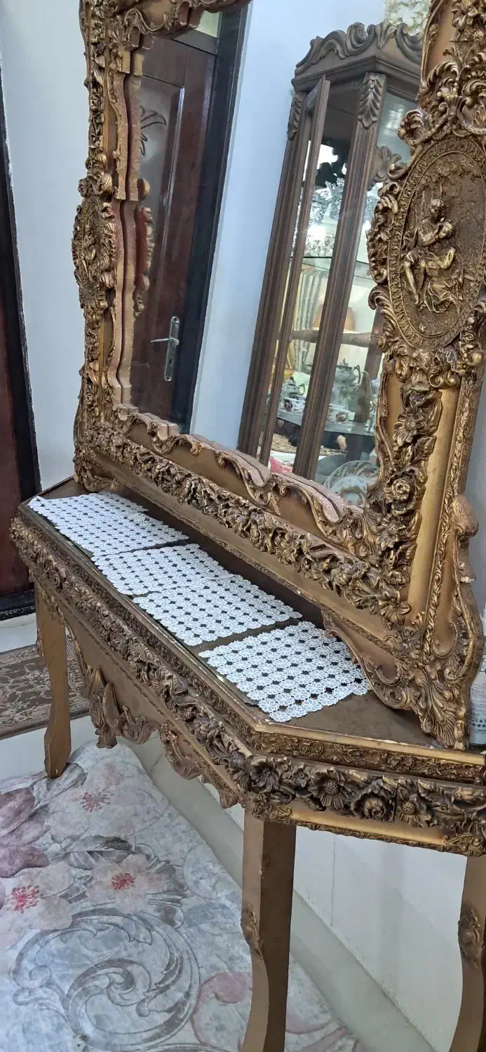 آیینه کنسول|بوفه، ویترین، کنسول|خوی, |دیوار