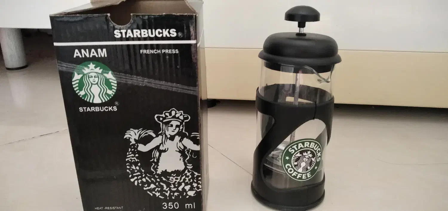 فرنچ پرس Starbucks|قوری، کتری، قهوه‌ساز دستی|گلبهار, شهر جدید گلبهار|دیوار