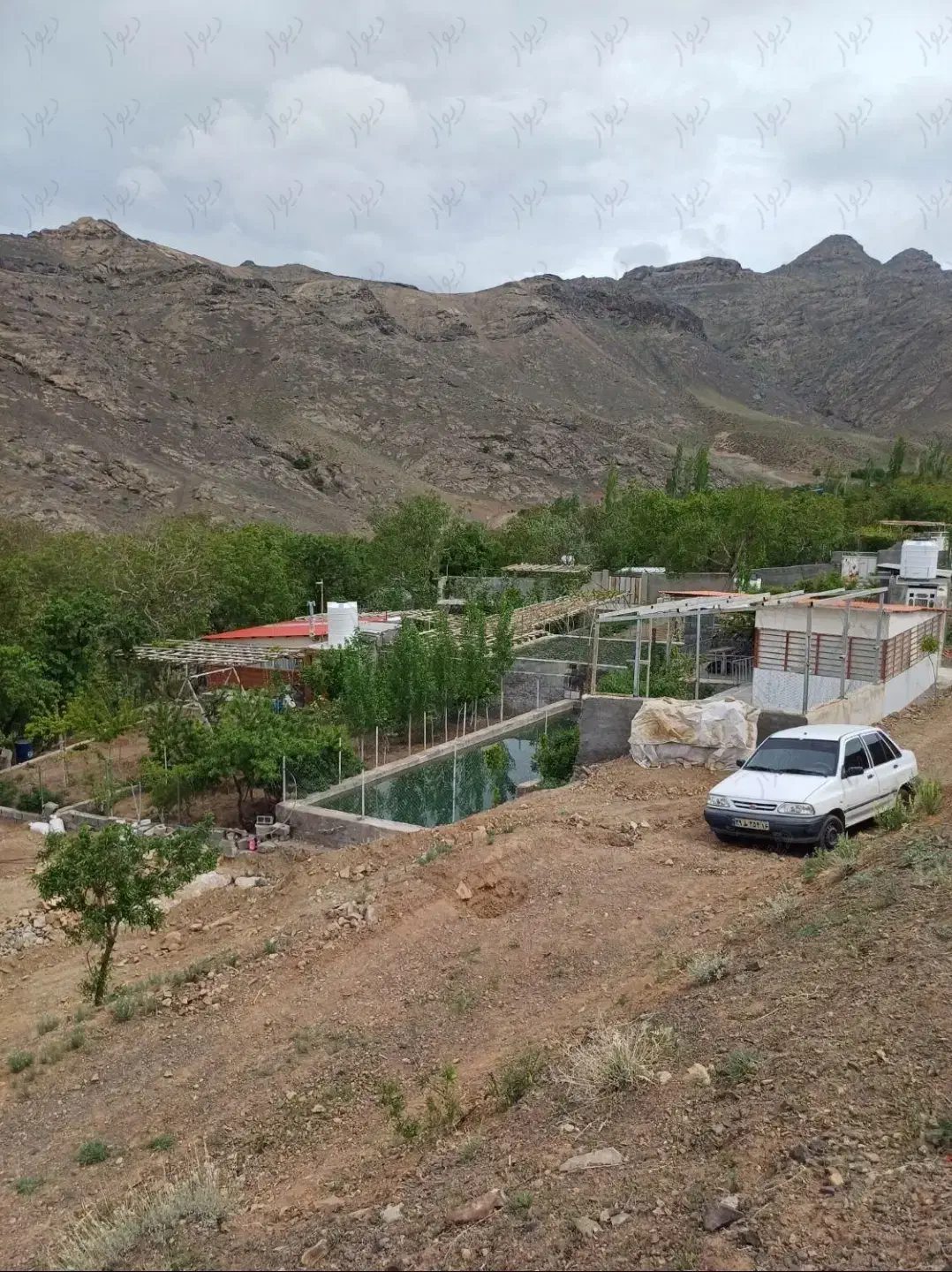زمین روستای خوش آب هوای وشنوه|فروش زمین و ملک کلنگی|قم, مصلاء|دیوار