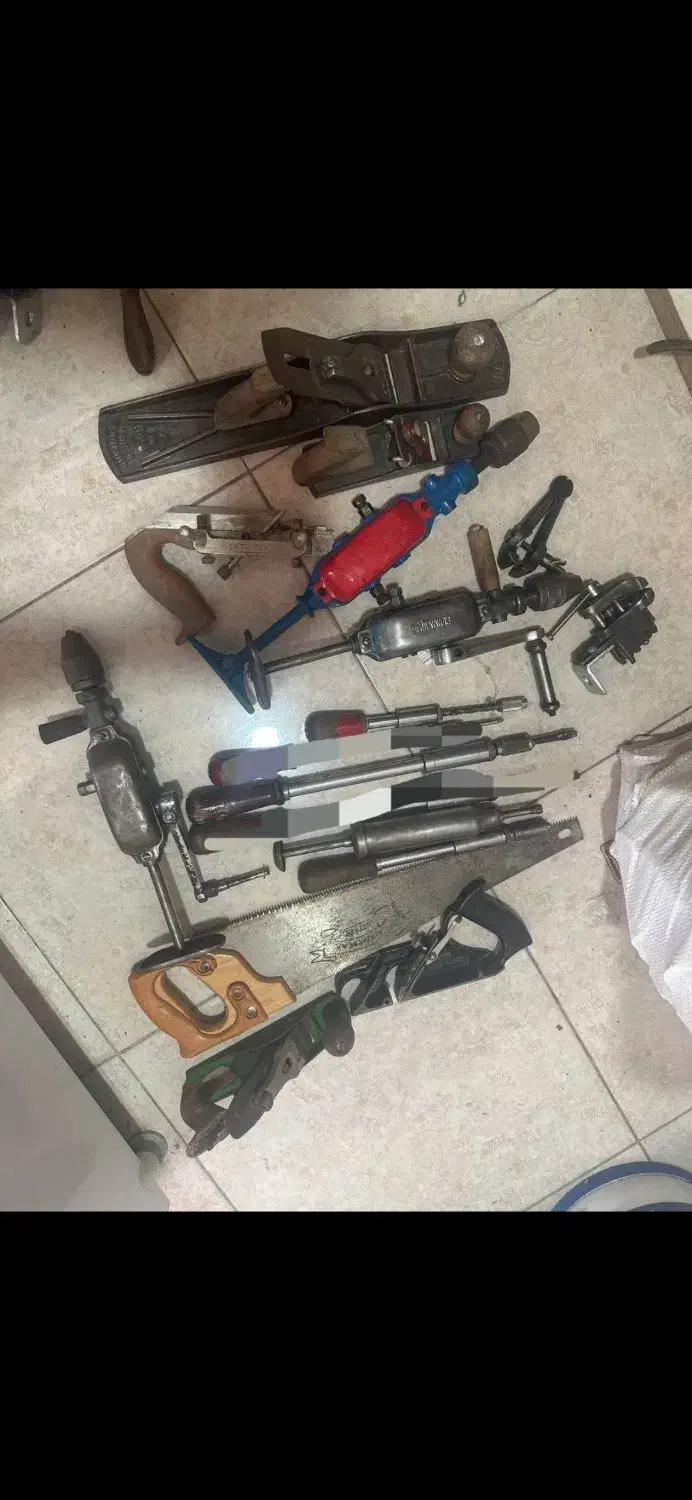 ابزار الات نجاری و غیره قدیمی|ابزارآلات|تهران, عباسی|دیوار