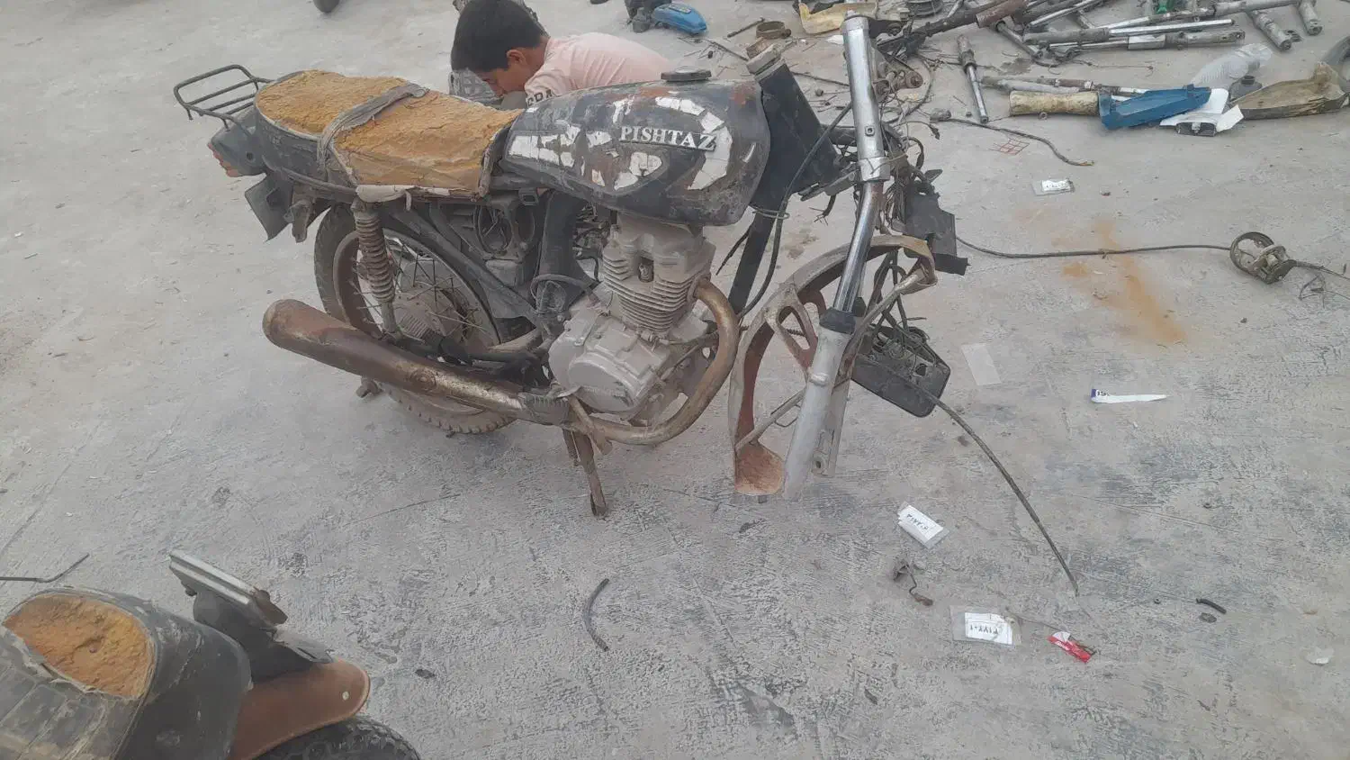 فروش موتور های تصادفی ارزون|موتورسیکلت|گمیشان, |دیوار