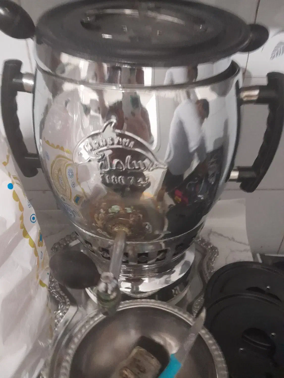 سماور گازی ۶لیتر|سماور، چای‌ساز، قهوه‌ساز|تهران, هفده شهریور|دیوار