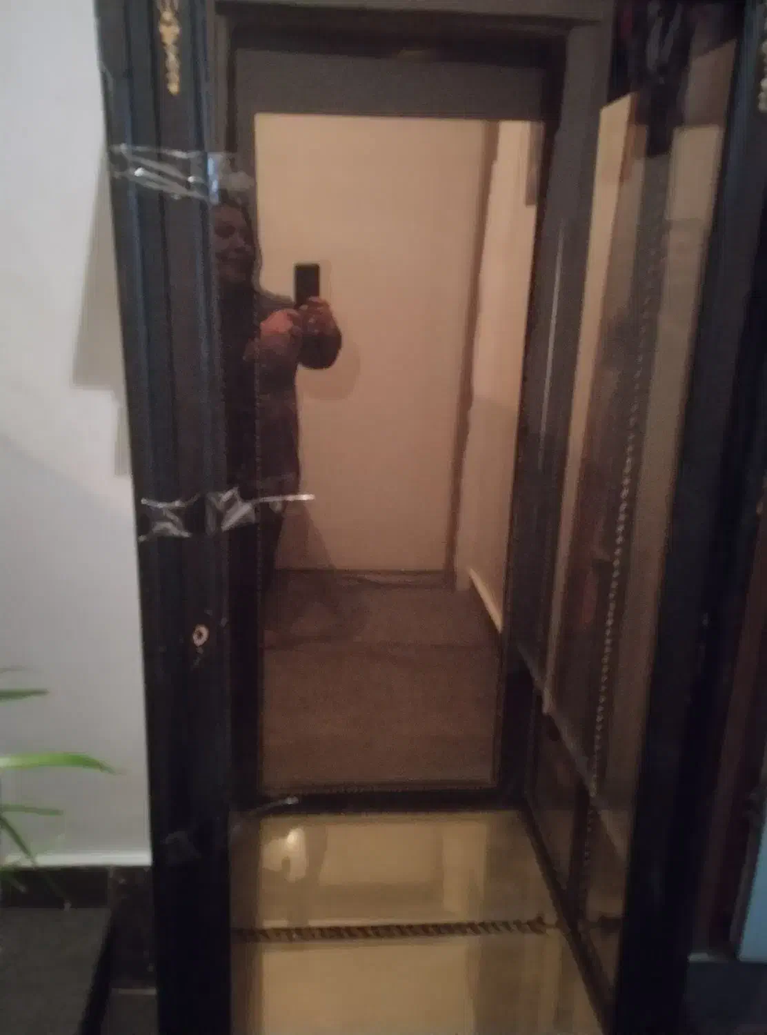 بوفه مشکی در حد نو|بوفه، ویترین، کنسول|سنندج, |دیوار