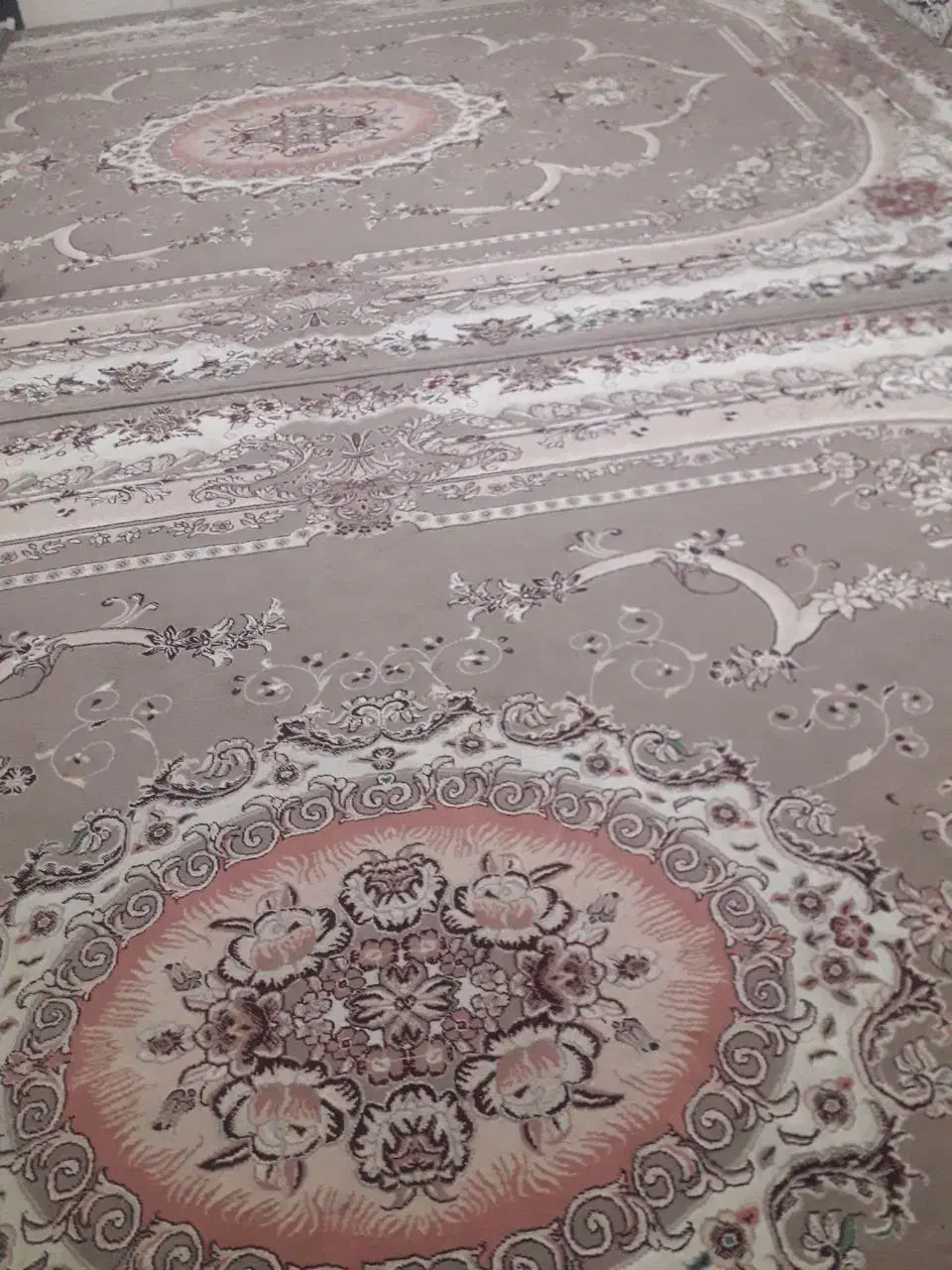 ۲ تخته قالی ۱۲ متری گردویی|فرش|کاشمر, |دیوار